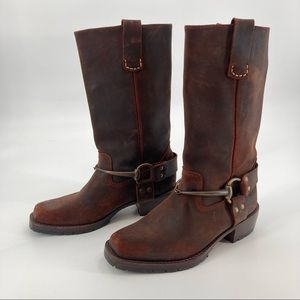 Gucci Brown Leather Boots